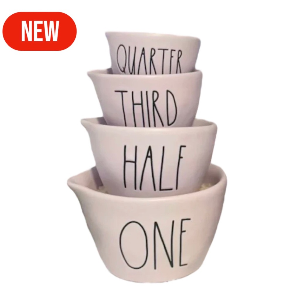 LILAC Rae Dunn Measuring Cups - Picture 4 of 4